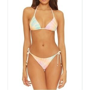 Isabella‎ Rose 2PC Joni Tie Dye Bikini Size Small